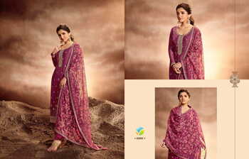 VINAY KASEESH AASHNA DOLA SILK DIGITAL PRINTED SUITS CATALOGUE