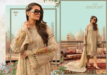 HOUSE OF LAWN MARIA B LAWN PAKISTANI PRINTED SUITS LATEST CATALOG