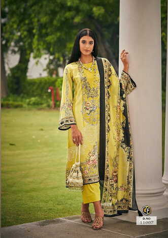 KEVAL FAB RANGREZ VOL 1 CLASSY LUXURY COLLECTION KARACHI SUITS