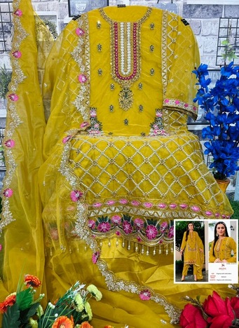 DEEPSY SUITS D.NO 2043 PAKISTANI EMBROIDERY SALWAR KAMEEZ WHOLESALER IN SURAT