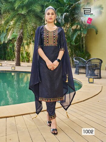 BLUE HILLS JAILER RAYON KURTIS MANUFACTIRING PRICE