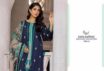 SHREE FABS SANA SAFINAZ EXCLUSIVE COLLECTION VOL 2 2337 TO 2342 SERIES