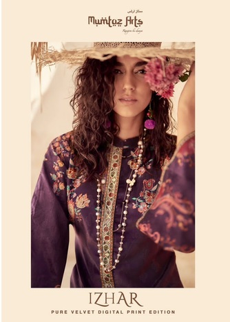 MUMTAZ ARTS IZHAR VELVET SALWAR SUITS WHOLESALER SURAT