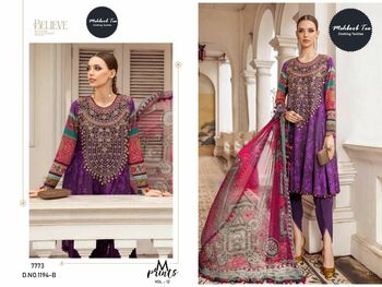 MEHBBOB TEX M PRINT VOL 12 PAKISTANI SALWAR SUITS SUPPLIER