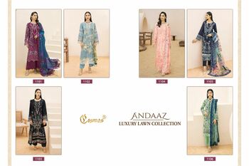  COSMOS ANDAAZ LUXURY LAWN COLLECTION SALWAR KAMEEZ WHOLESALER