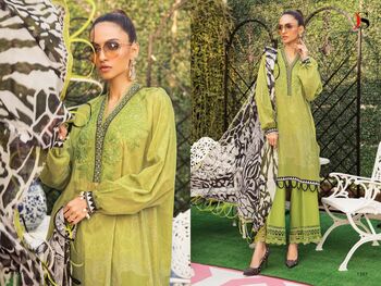 DEEPSY MARIA B M PRINT VOL 22 2 PAKISTANI SUITS ST SURAT