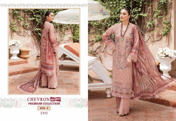 SHREE FABS CHEVRON REMIX PREMIUM COLLECTION VOL 3 PAKISTANI SUITS LATEST CATALOGUE