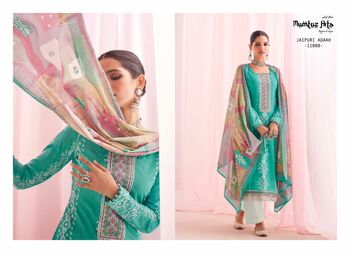 MUMTAZ ARTS JAIPURI ADAAH LAWN DIGITAL PRINTED SUITS SURAT