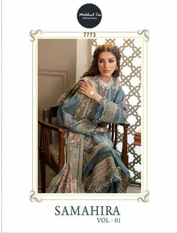 MEHBOOB TEX SAMAHIRA VOL 1 COTTON PRINT PAKISTANI SUITS