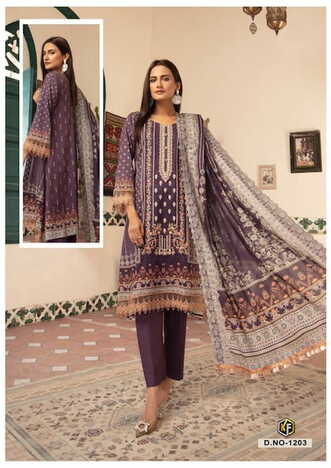 KEVAL FAB RANGREZ VOL 2 COTTON PRINT KARACHI SUITS SUPPLIER SURAT