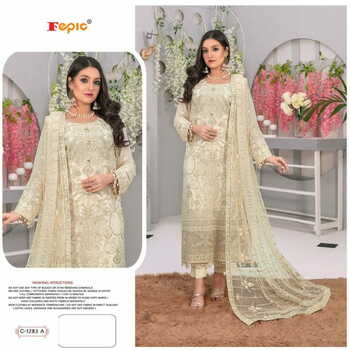 FEPIC ROSEMEEN C 1283 SERIES GEORGETTE PAKISTANI SUITS CATALOGUE