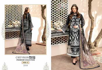 SHREE FABS CHEVRON REMIX PREMIUM COLLECTION VOL 3 PAKISTANI SUITS LATEST CATALOGUE