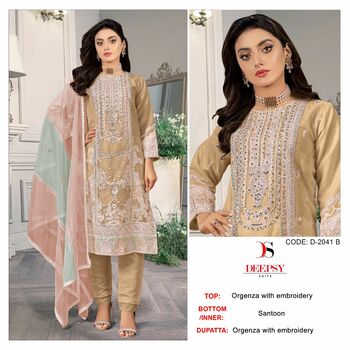 DEEPSY SUITS D.NO 2041 PAKISTANI SALWAR KAMEEZ SUPPLIER IN SURAT