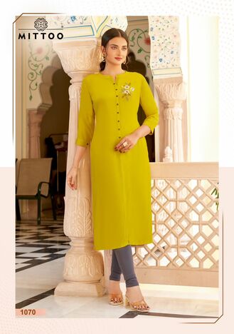 MITTOO FENTASTIC VOL 5 READYMADE KURTIS SUPPLIER IN SURAT