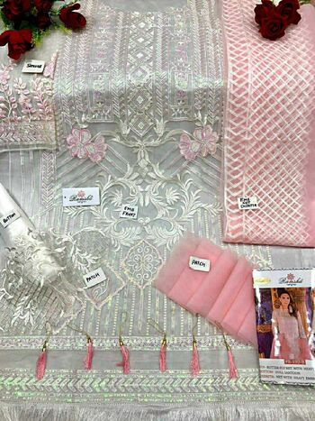 RAMSHA R192 NX PAKISTANI SUITS LATEST CATALOGUE