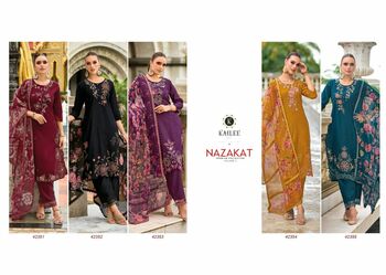 KAILEE NAZAKAT VOL 3 LATEST KURTIS HANDWORK WHOLESALER