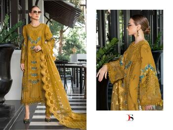 DEEPSY SUITS MARIA B EMBROIDERED LAWN 3321 TO 3326 SERIES PAKISTANI SUITS SURAT