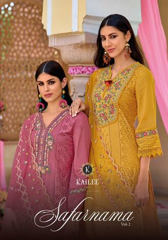 KAILEE FASHION SAFARANAMA VOL 2 DESIGNER KURTIS LATEST CATALOGUE