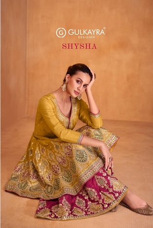 GULKAYRA DESIGNER SHYSHA HEAVY SALWAR SUITS WHOLESALER