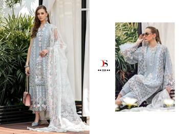 DEEPSY SUITS MARIA B EMBROIDERED LAWN 3321 TO 3326 SERIES PAKISTANI SUITS SURAT