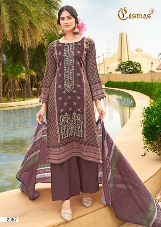 COSMOS NOOR EMBROIDERED VOL 2 PAKISTANI SUITS WHOLESALER