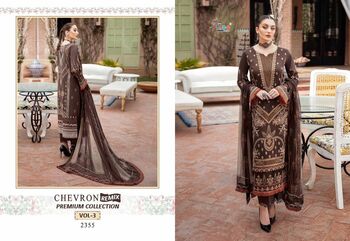 SHREE FABS CHEVRON REMIX PREMIUM COLLECTION VOL 3 PAKISTANI SUITS LATEST CATALOGUE