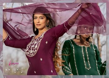 PSYNA PANCHI VOL 4 HANDWORK SALWAR SUITS AT SURAT