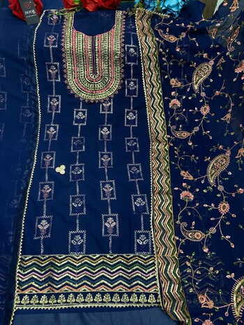 MISHAAL FAB D.NO 8016 A TO D PAKISTANI SUITS LATEST COLLCETION 2021