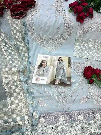 SHREE FABS S 388 COLOUR GEORGETTE PAKISTANI SUITS