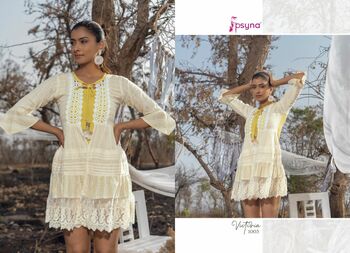 PSYNA VICTORIA COTTON SHORT KURTIS SUMMER COLLECTION 2022