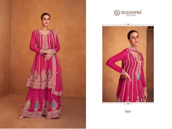 GULKAYRA DESIGNER SHYSHA HEAVY SALWAR SUITS WHOLESALER