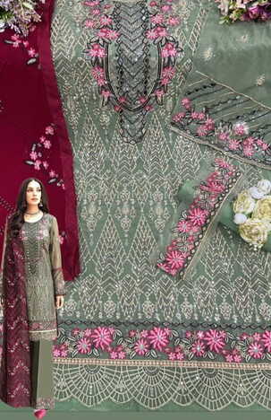 SHANAYA ROSE PREMIUM EDITION S 122 GEORGETTE PAKISTANI SUITS CATALOGUE