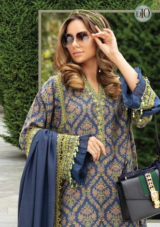 SHAI LIBAAS MARIA B PAKISTANI LUXURY LAWN COLLECTION 2021