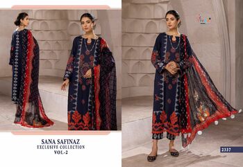 SHREE FABS SANA SAFINAZ EXCLUSIVE COLLECTION VOL 2 2337 TO 2342 SERIES