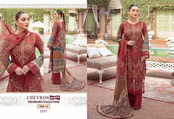 SHREE FABS CHEVRON REMIX PREMIUM COLLECTION VOL 3 PAKISTANI SUITS LATEST CATALOGUE