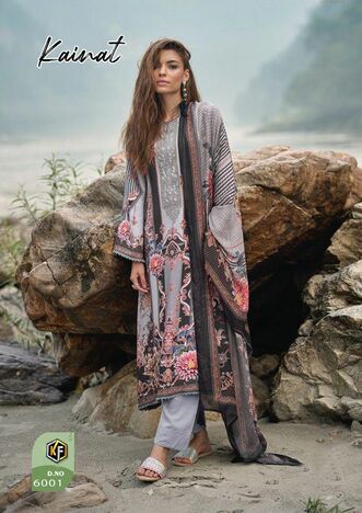 KEVAL FAB KAINAT VOL 6 COTTON PRINT KARACHI SUITS WHOLESALE