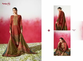 MUMTAZ ARTS CHAAP TILAK JAM SATIN DIGITAL PRINTED SUITS NEW CATALOGUE