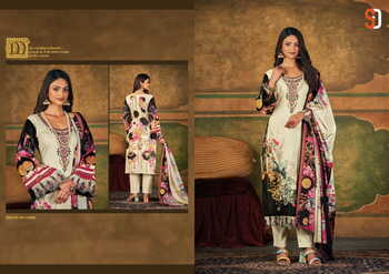 SHRADDHA DESIGNER AMIRA CAMBRIC COTTON PAKISTANI PRINT SUITS NEW CATALOGUE