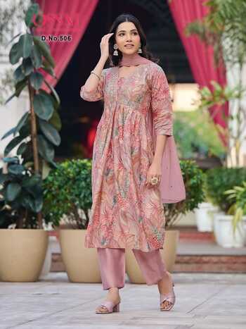 OSSM MANTRA VOL 5 READYMADE ALIA CUT KURTIS WHOLESALER IN SURAT