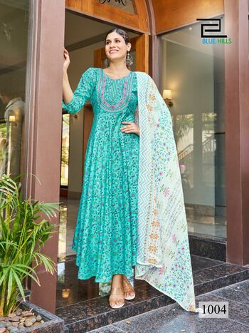 BLUE HILLS KOHINOOR READYMADE KURTIS SUPPLIER IN SURAT