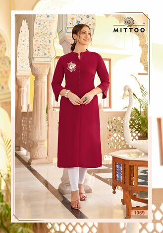 MITTOO FENTASTIC VOL 5 READYMADE KURTIS SUPPLIER IN SURAT