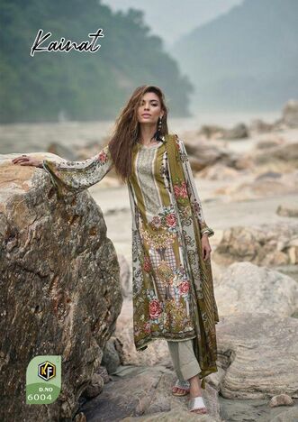 KEVAL FAB KAINAT VOL 6 COTTON PRINT KARACHI SUITS WHOLESALE