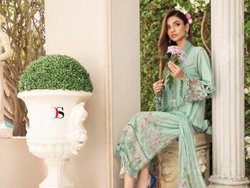 DEEPSY MARIA B M PRINT VOL 22 2 PAKISTANI SUITS ST SURAT