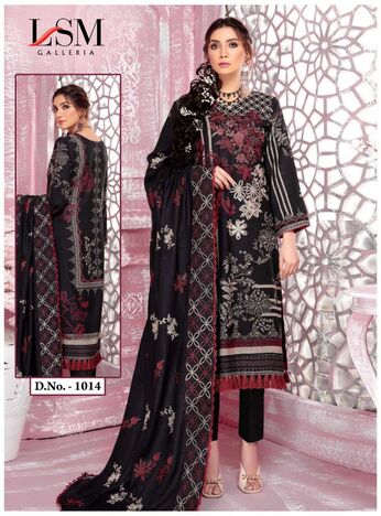 LSM GALLERIA PARIAN DREAM VOL 2 PURE LAWN KARACHI SUITS CATALOGUE