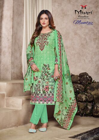 MISHRI CREATION MUMTAZ VOL 11 PURE COTTON PRINTED KARACHI SUITS CATALOGUE