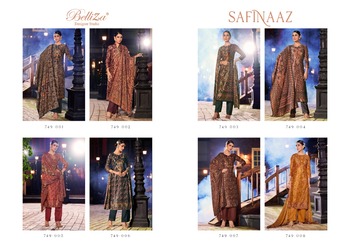 BELLIZA SAFINAAZ PURE VELVET COLLECTION SALWAR SUITS DISTRIBUTOR