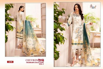 SHREE FABS CHEVRON REMIX PREMIUM COLLECTION VOL 2 PAKISTANI SUITS LATEST CATALOGUE 2022