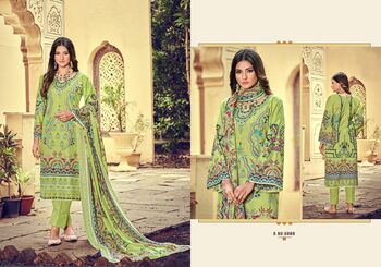 INAYAT VOL 6 COTTON DIGITAL STYLE PRINTED KARACHI SUITS