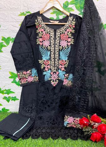 DEEPSY SUITS MARIA B EMBROIDERED LAWN 3321 TO 3326 SERIES READYMADE SUITS SURAT