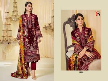 DEEPSY SANA SAFINAZ VELVET COLLECTION WINTER SUITS CATALOGUE